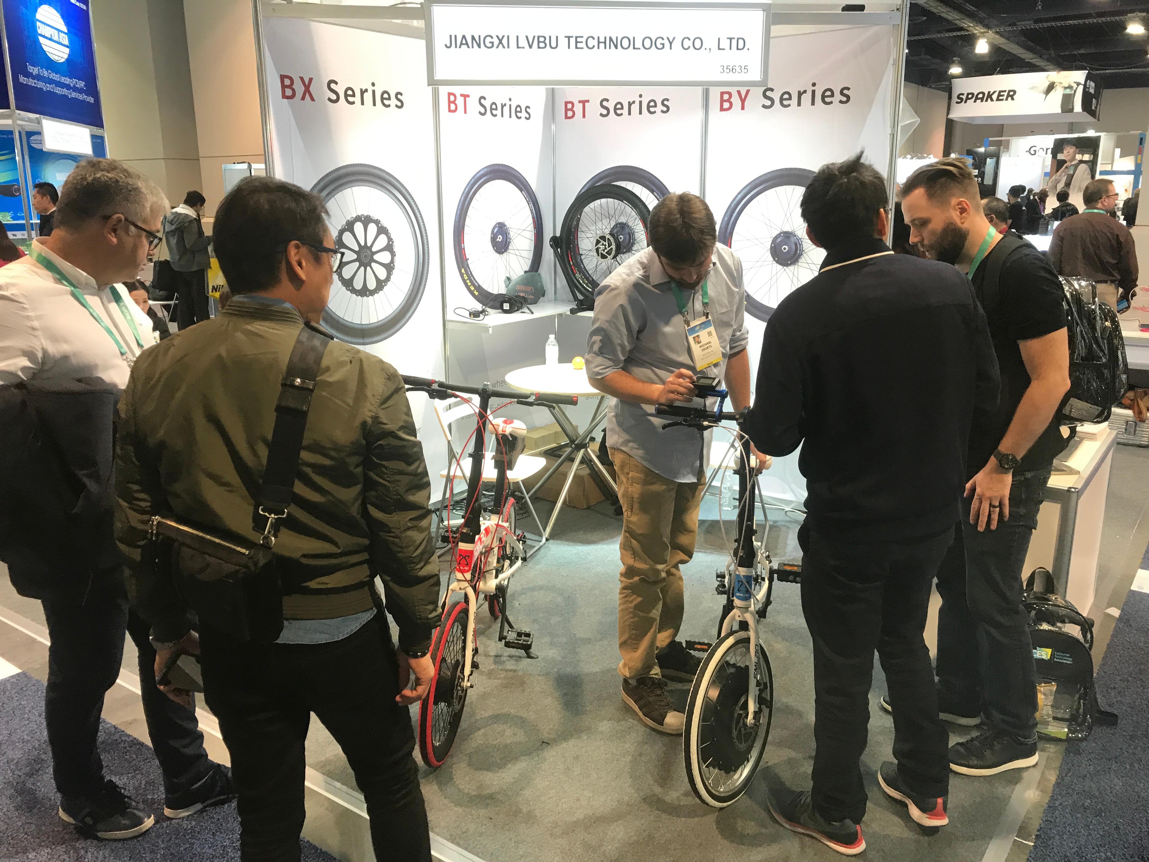 The highlight of the exhibitionLvbu Ebike kitLvbu ebike kit,electric