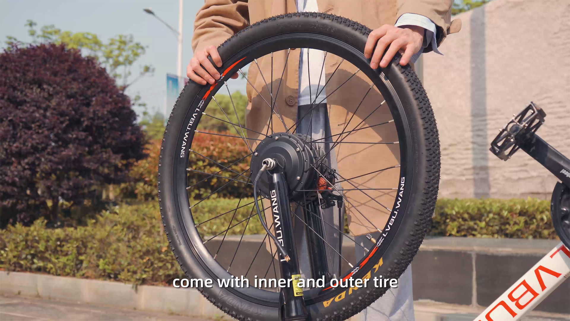 Is the Lvbu front wheel bike kit unsafe?
