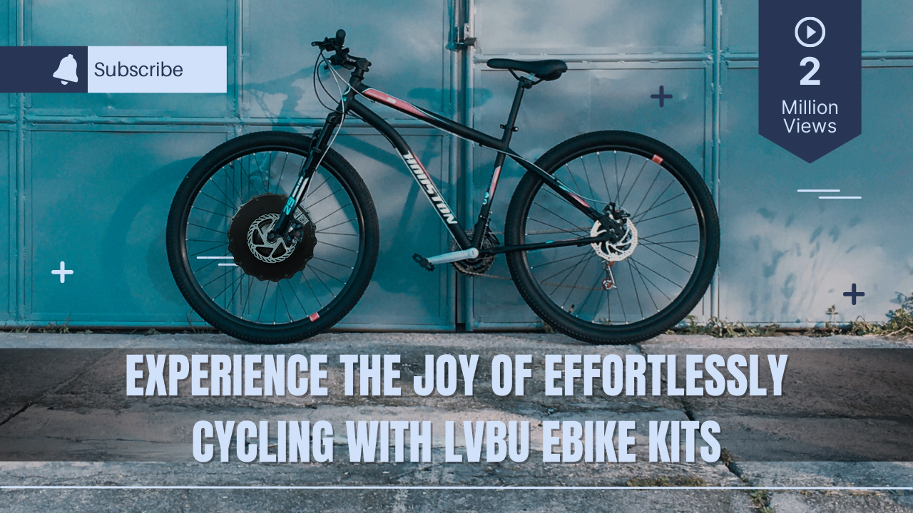 Revolutionize Your Ride: Lvbu KX Series Ebike Conversion Kits - Empowering Cycling with Ease and Efficiency