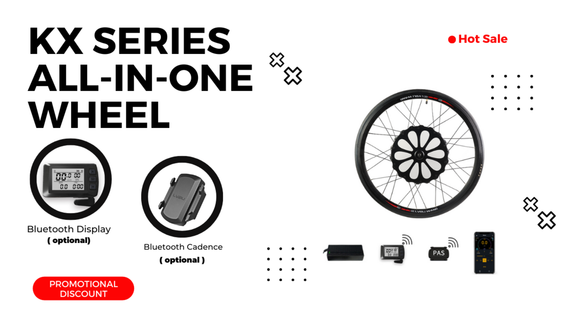 Lvbu Ebike Conversion Kits Give You a Boost During Uphill!
