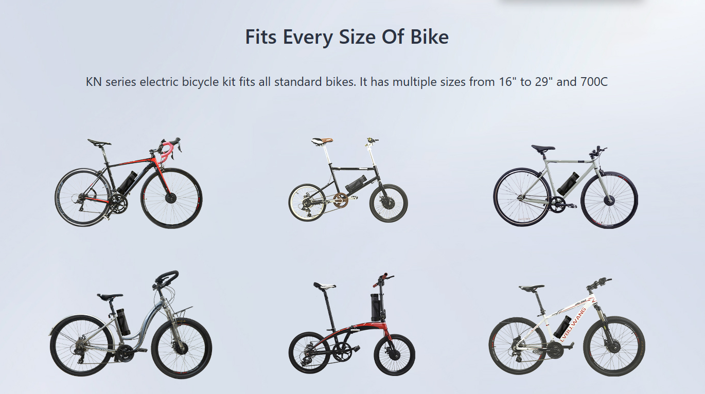 Lvbu KN20S Front Wheel Electric Bike Conversion Kit Extend Your