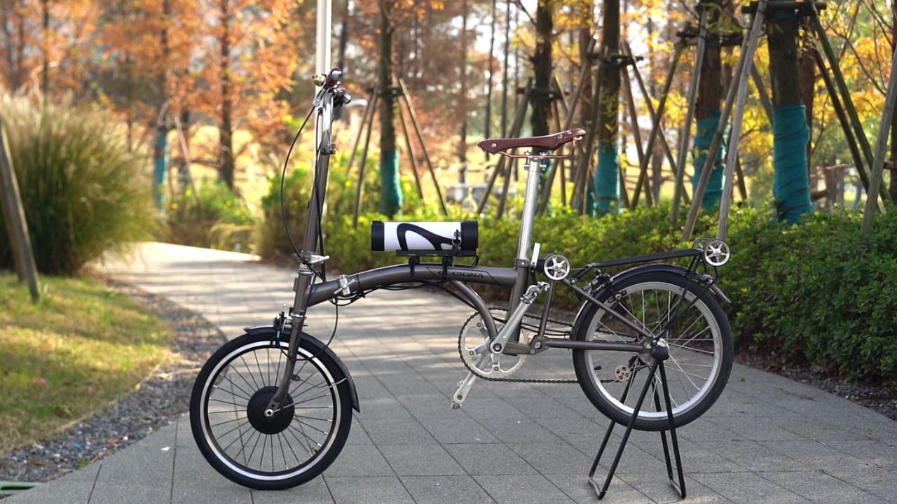 Transforming Your Brompton Bicycle into an Electric Bike: LVBU E-Bike Kit
