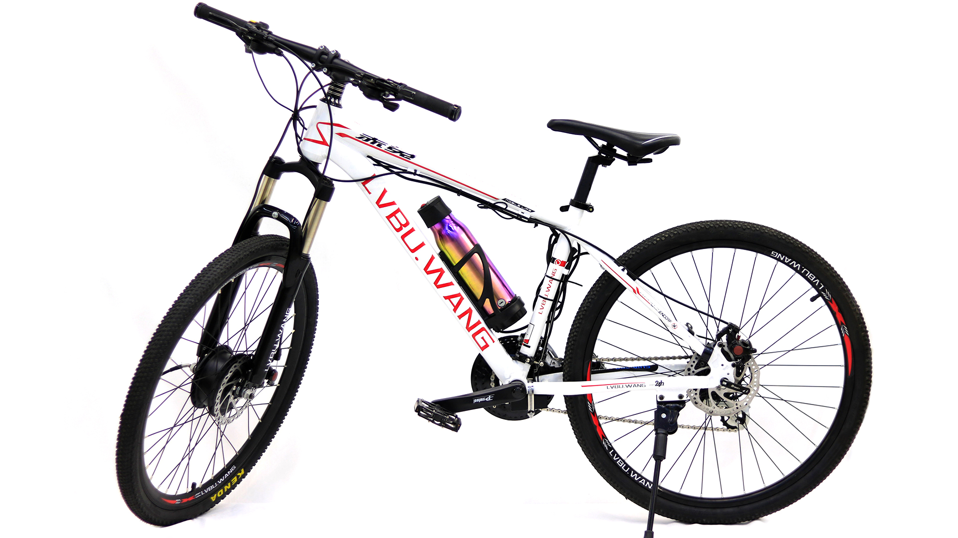 BY-D front wheel electric bike kit 250w 350w Installation video