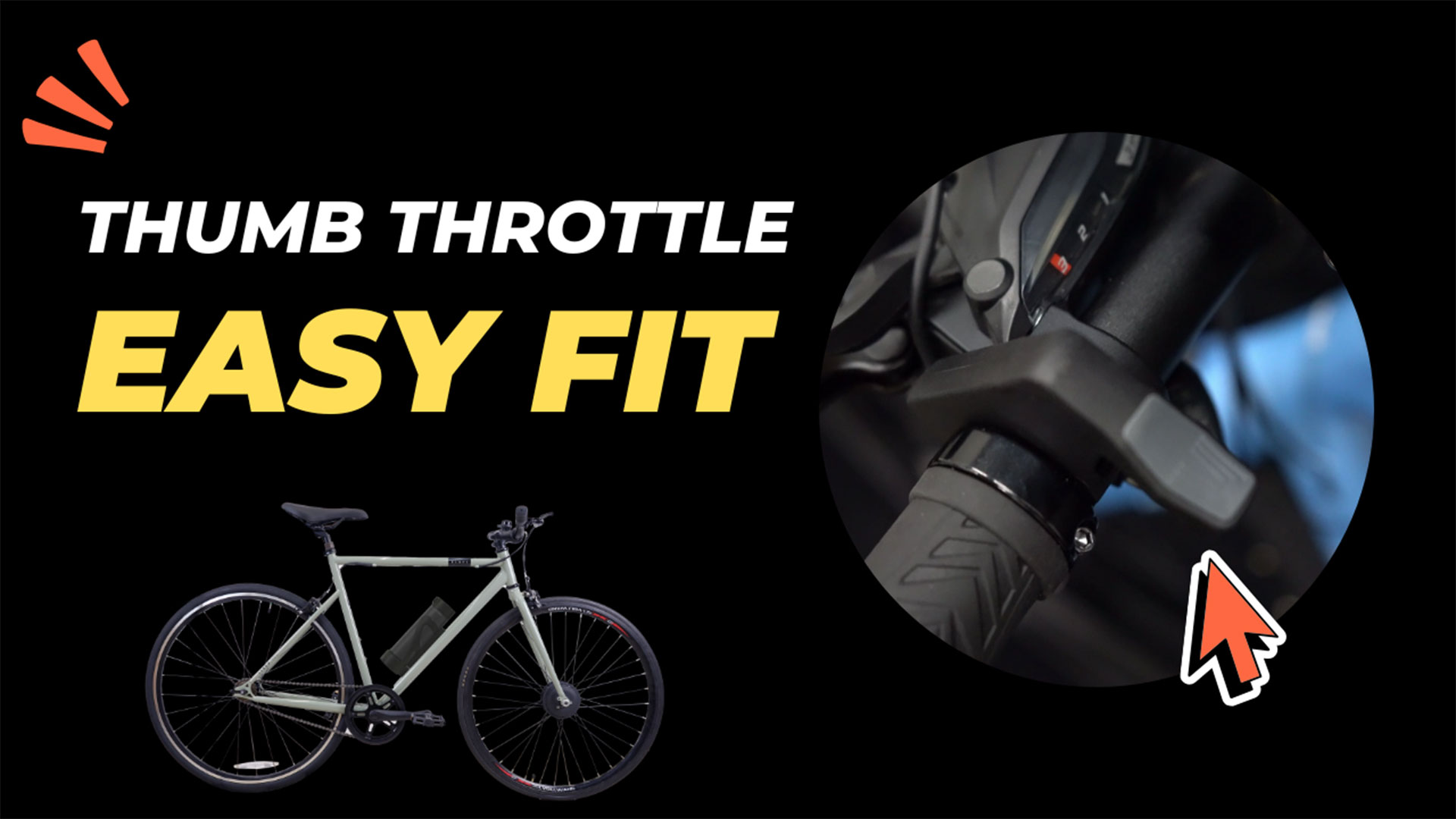 Easy Fit Thumb Throttle for E-Bikes | Easy Step-by-Step Tutorial