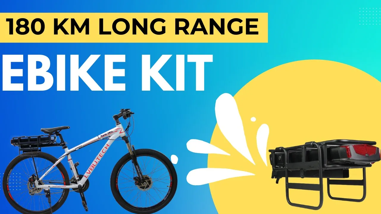 180KM Long Distance Electric Bike Kit is Incredible ! Boost Your Bike to an E-Bike.