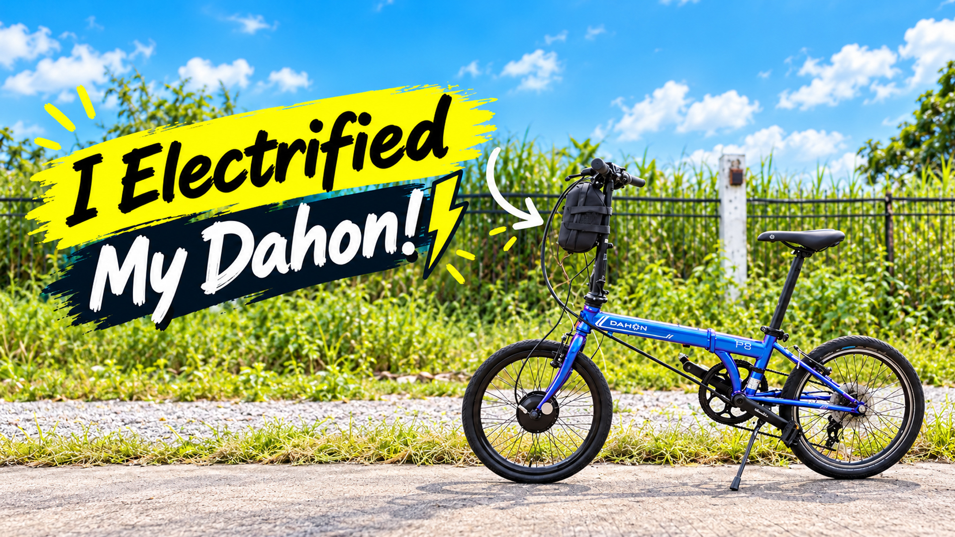 From Dahon Bike to E-Bike.