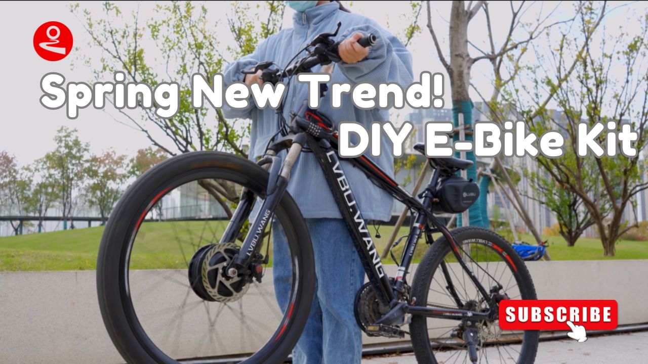 Spring New Trend! DIY Electric Bike Kit Takes You to Enjoy the Fun of Cycling!