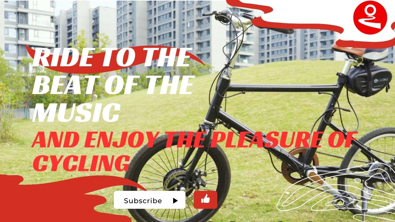 Ride to the beat of the music and enjoy the pleasure of cycling