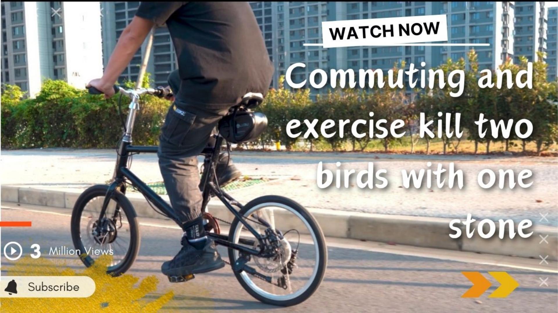 KD Series Ebike kit// Commuting and exercise kill two birds with one stone