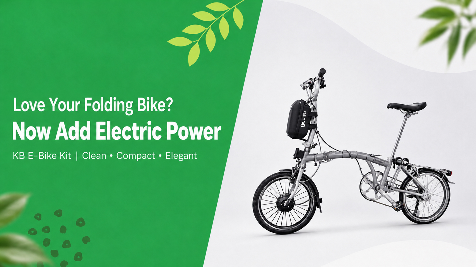 Electric Freedom Without Changing Your Folding Bike