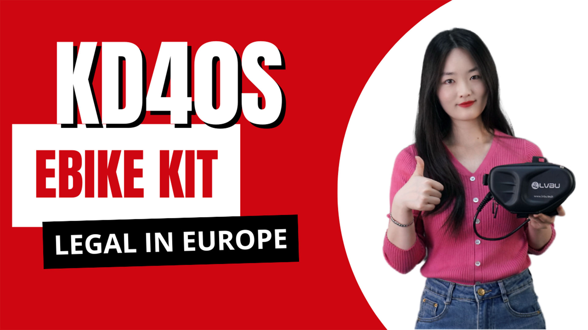 Kit Bicicleta Eléctrica 250W LVBU KD40S | Rueda 26 pulgadas, Batería 12Ah, Legal en Espa?a