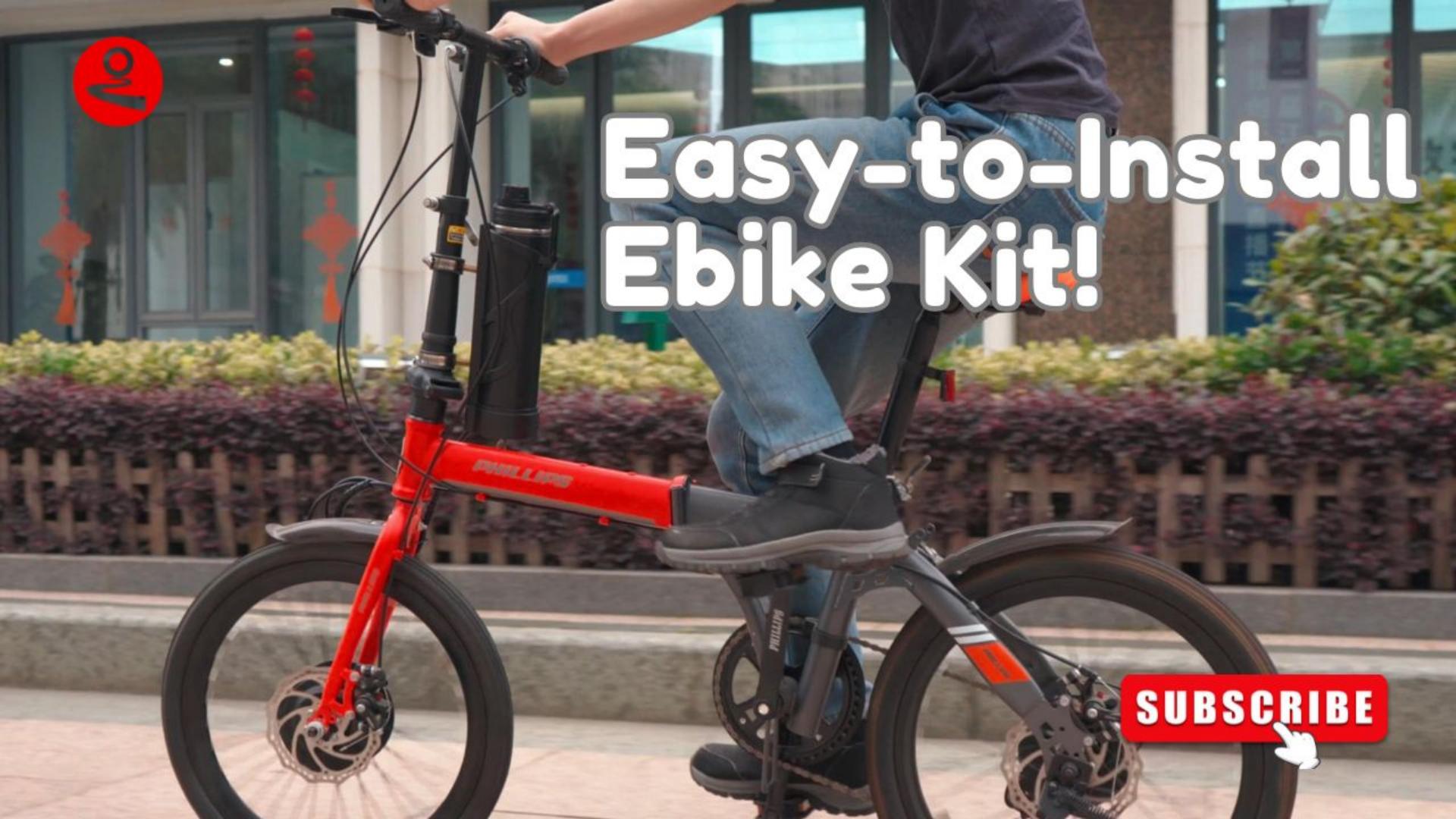 Transform Your Bike into an Electric Powerhouse with Our Easy-to-Install Ebike Kit!