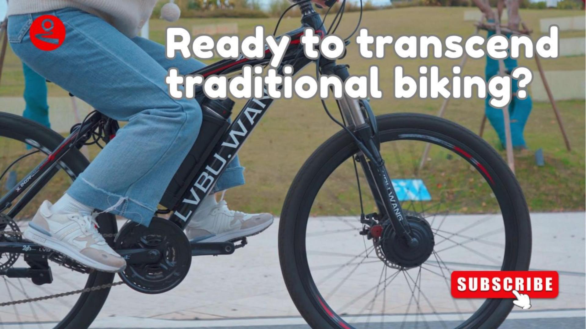 Ready to transcend traditional biking? Experience the ultimate freedom and speed with our electric b