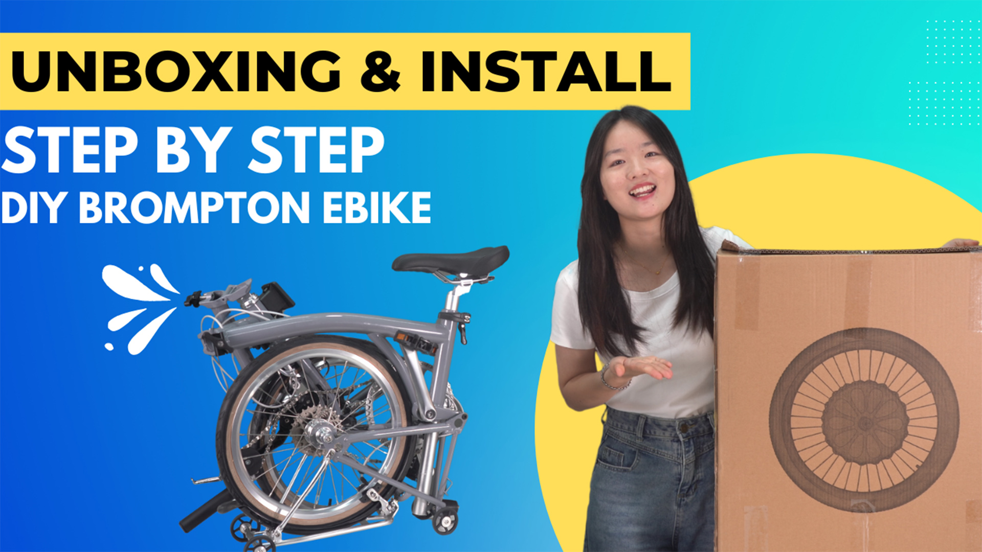 Easy Fit LvBu eBike Conversion Kits for Brompton – Unbox & Install in Minutes