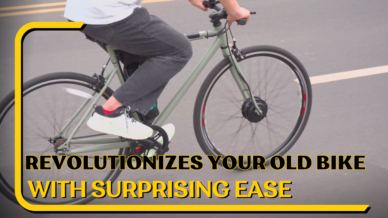 Upgraded Bottle Battery Ebike Kit ‖ Revolutionizes Your Old Bike With Surprising Ease