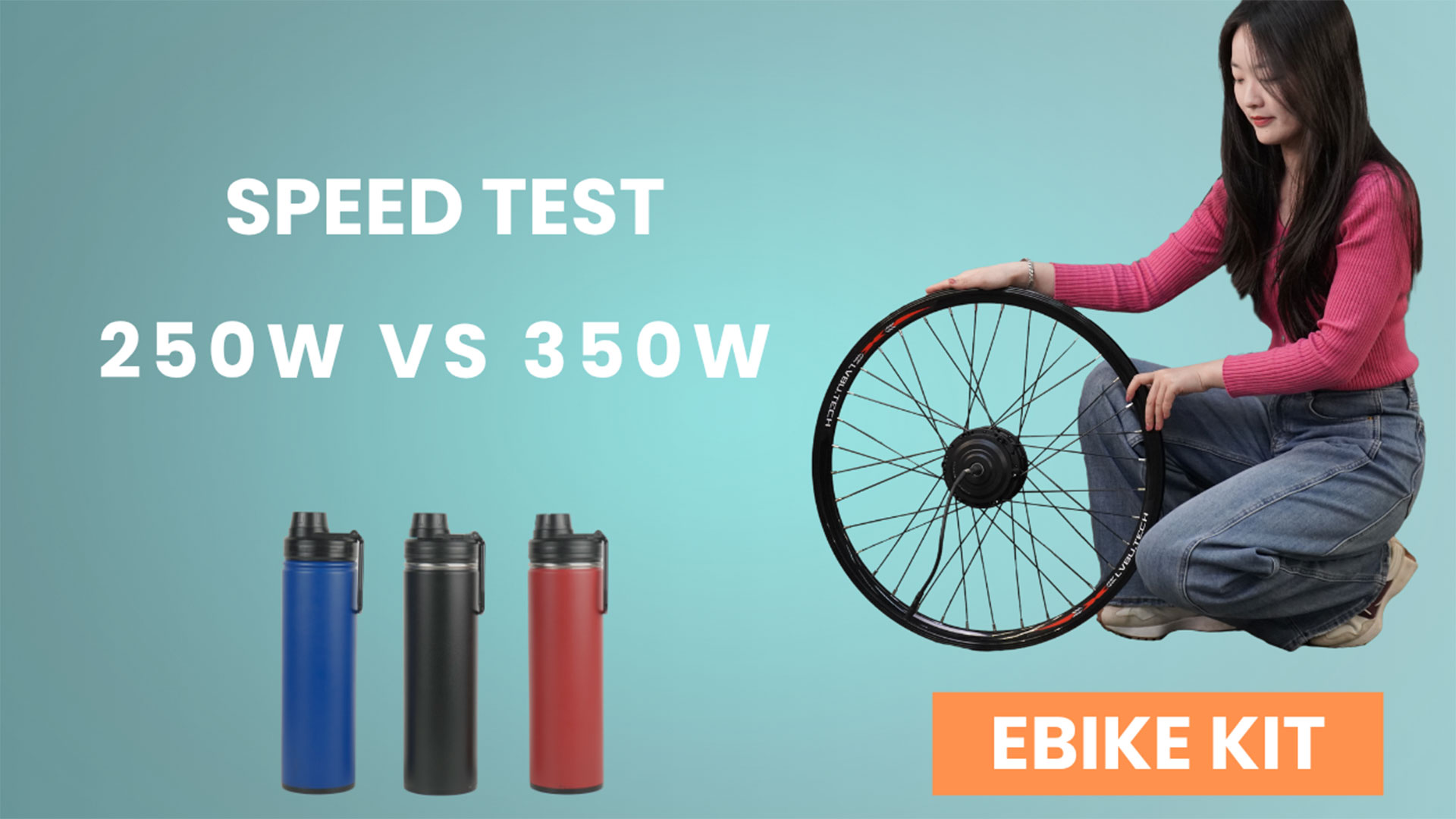 How Fast Is a 250W vs 350W E Bike Hub Motor? Real Speed Test!