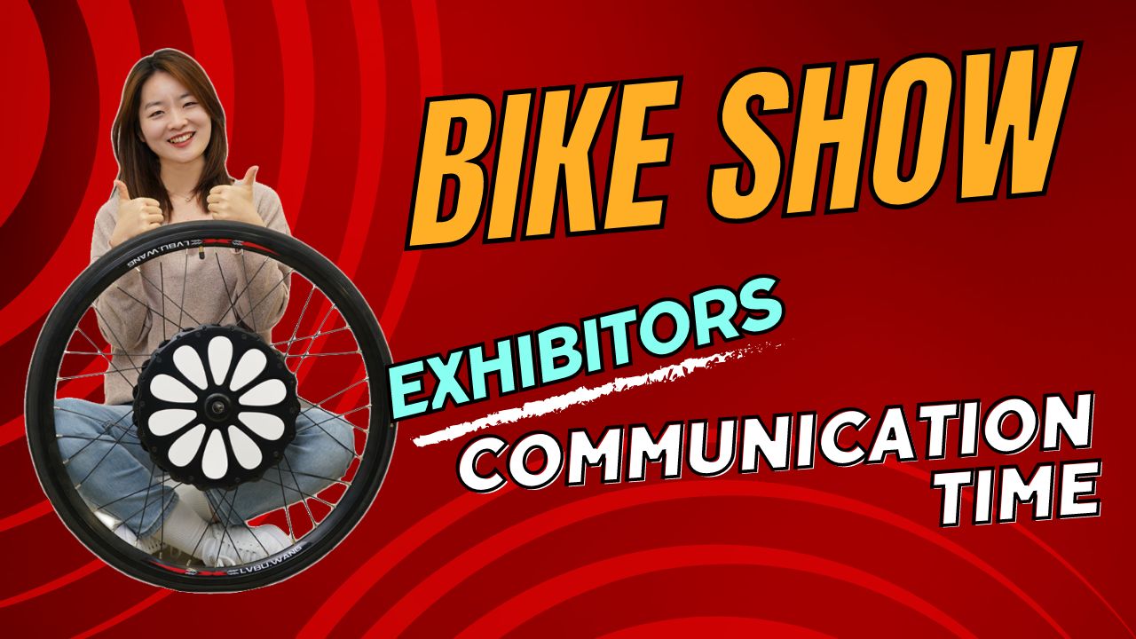 2024Shanghai BIKE Show: Participants happy riding!feel the charm of LvBu ebike kit!