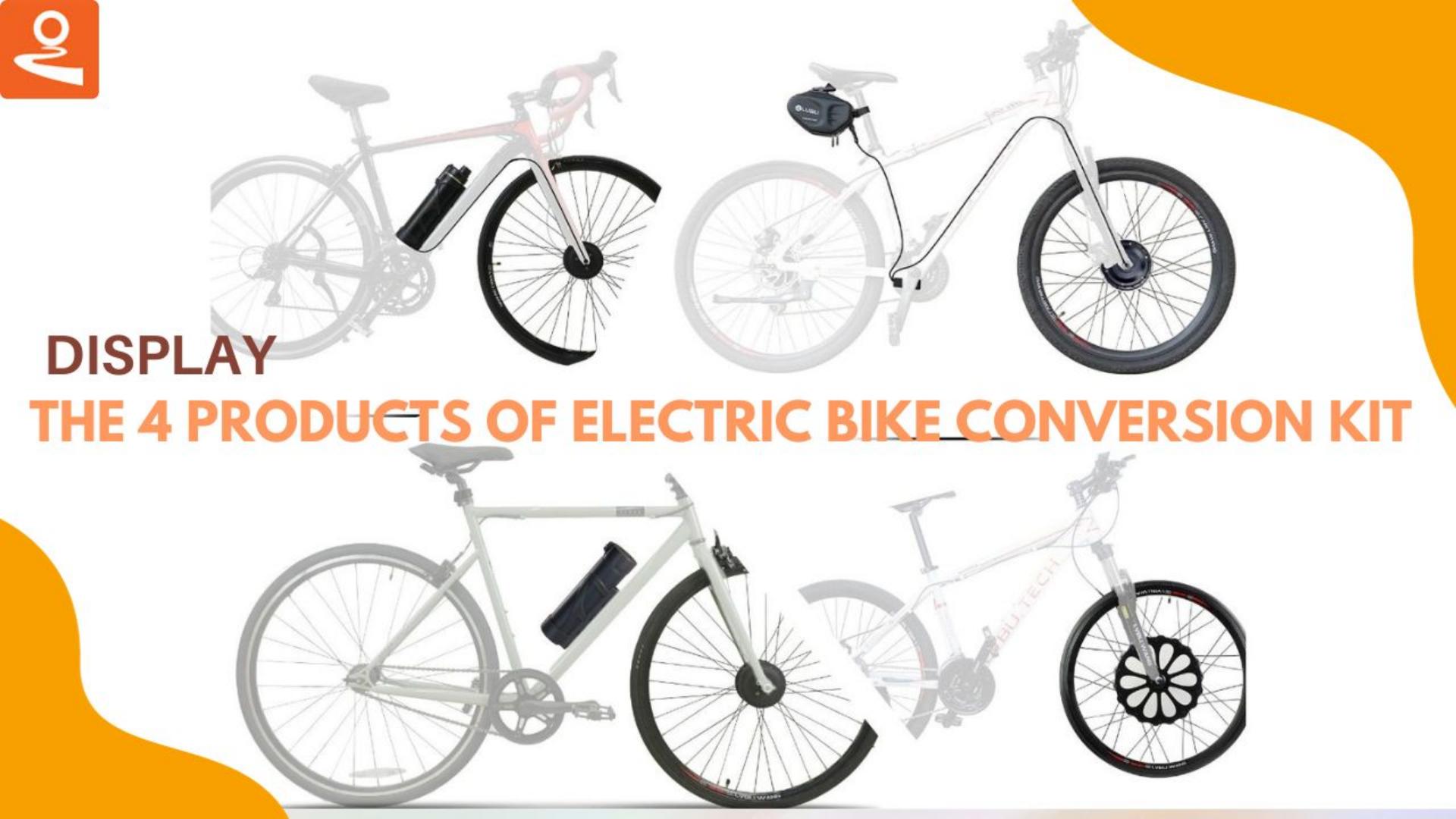 Display the 4 products of electric bike conversion kit