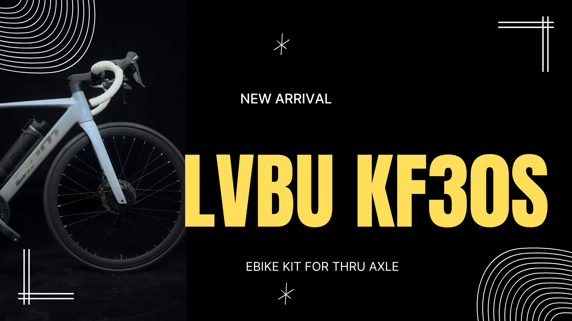 Thru Axle Road Bike Goes Electric | KF30S E Bike Kit Transformation!