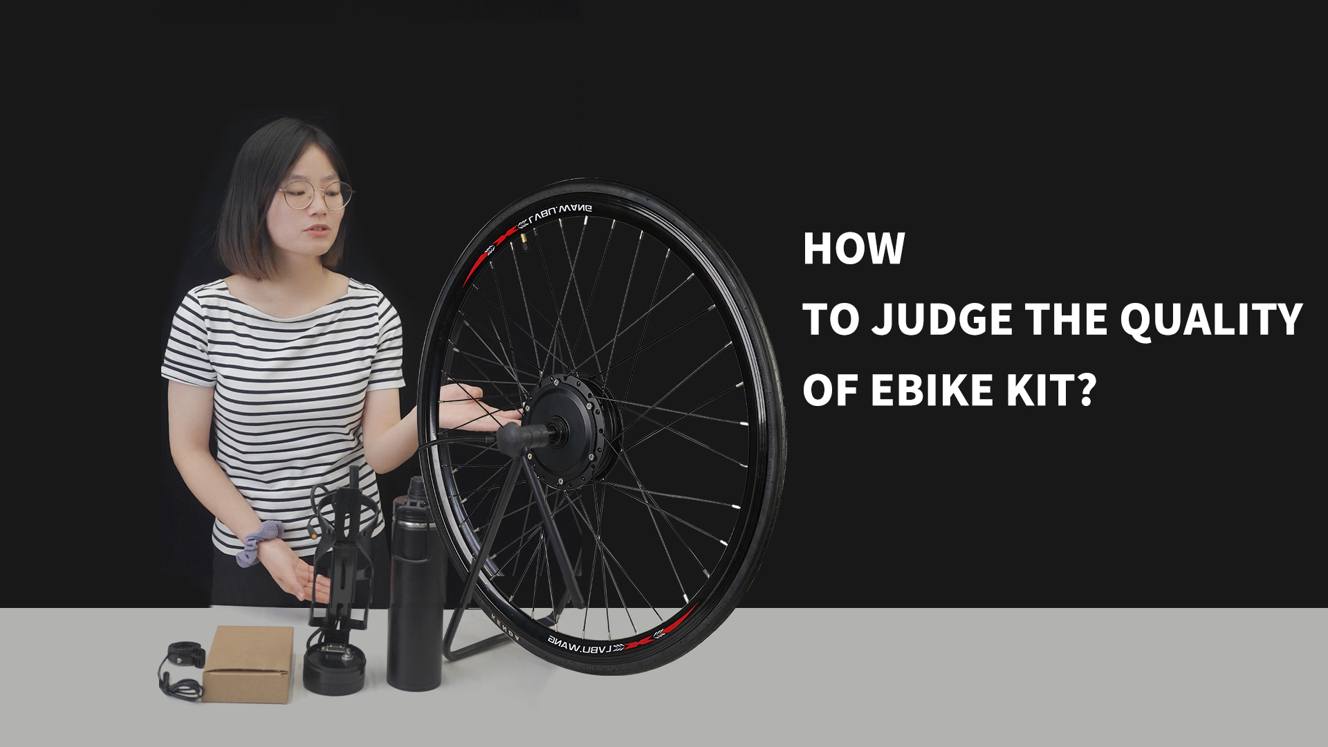 How to judge the quality of new design waterproof bottle battery ebike kit for AU EU Warehouse