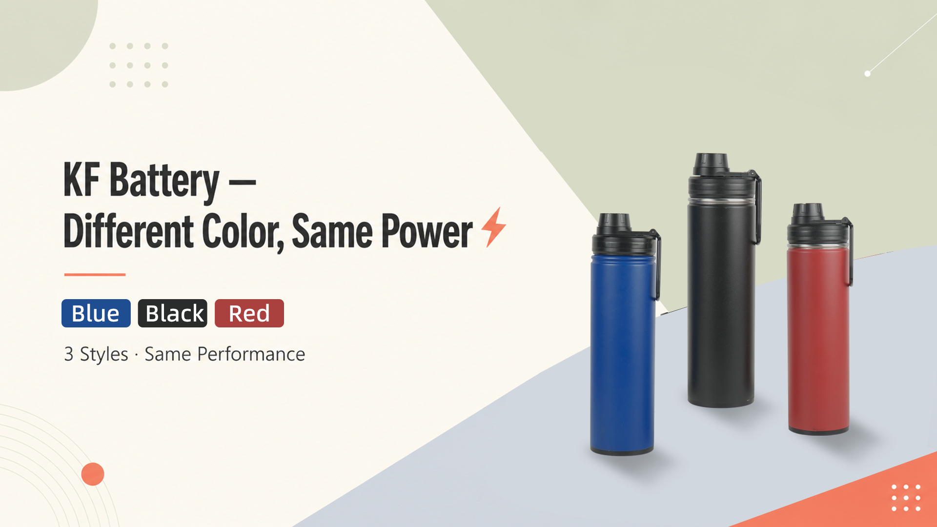 Which Color Would You Choose? Red, Blue or Black