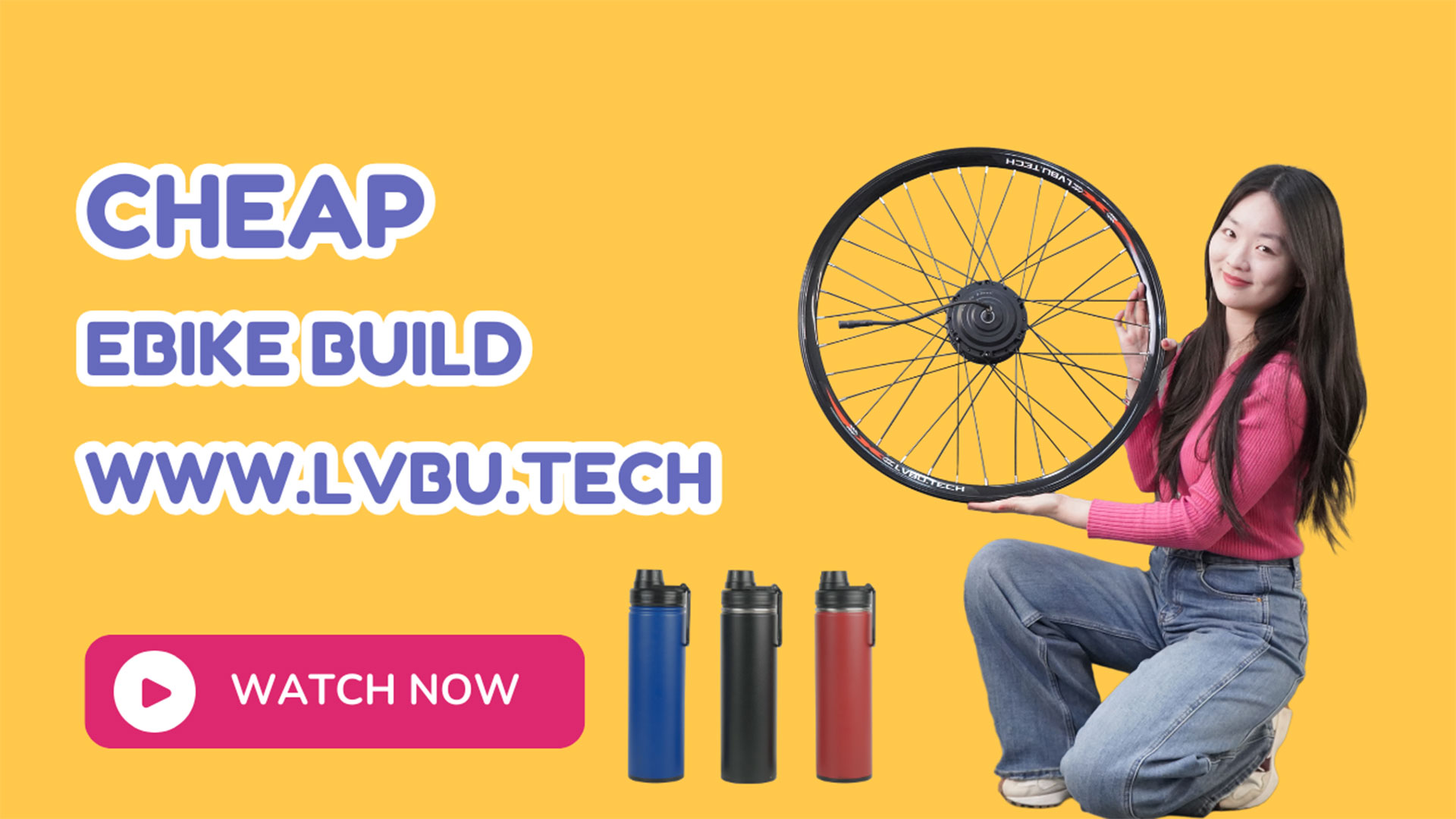 Cheap Lightweight E-Bike Build / Motor Test