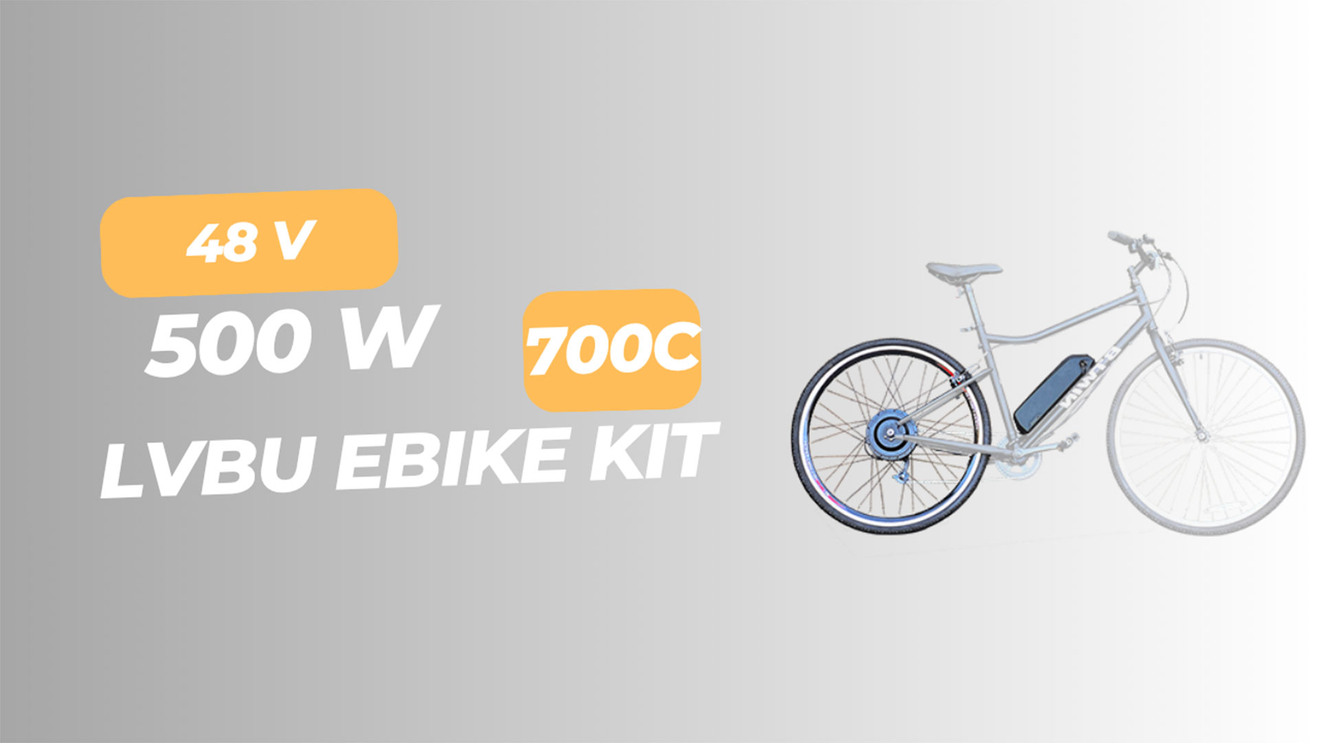 How Powerful Is It? 48V 500W Rear Wheel Ebike Kit + Ride Test