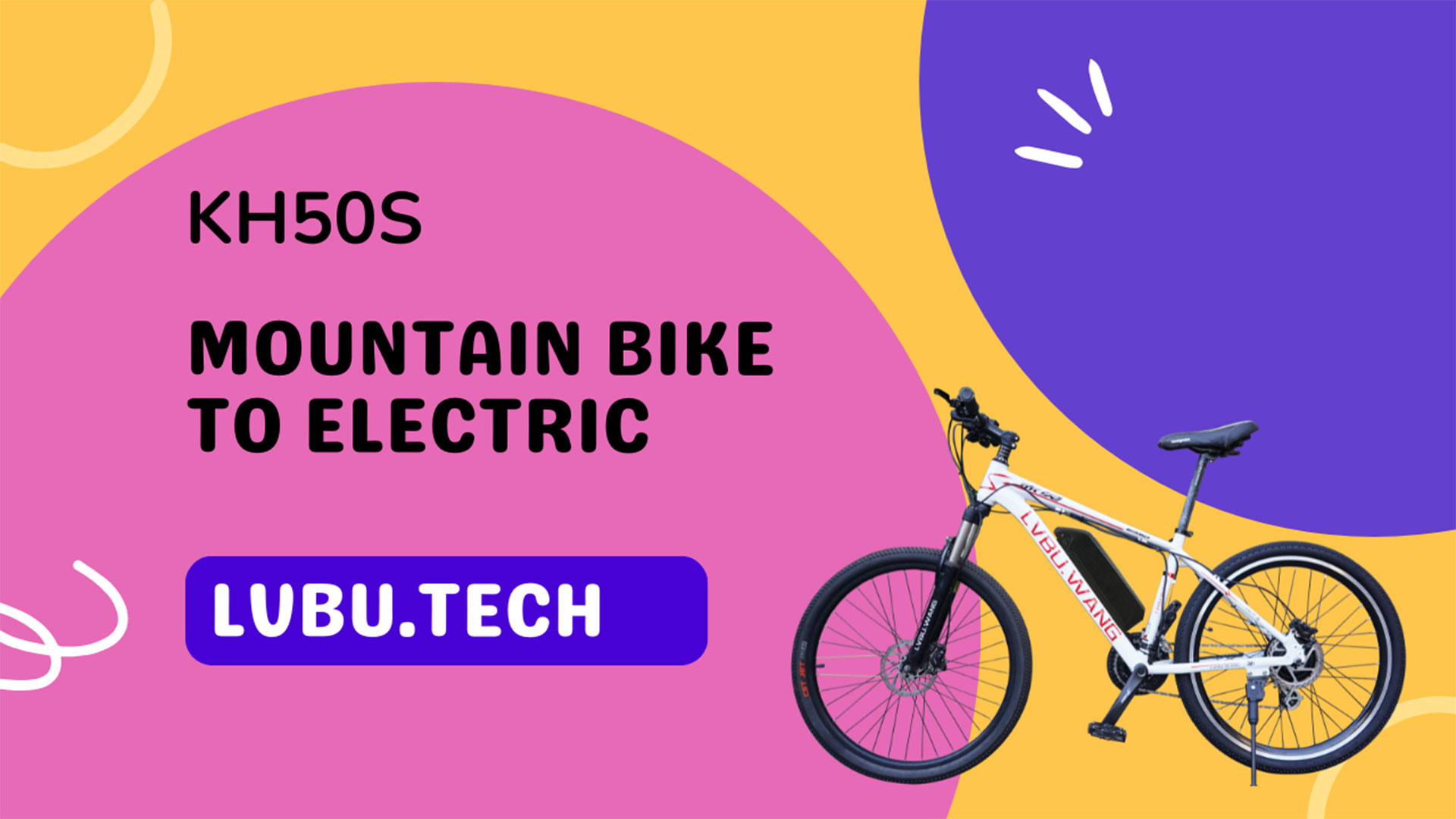 Mountain Bike to Electric in Minutes ? | KH50S Conversion