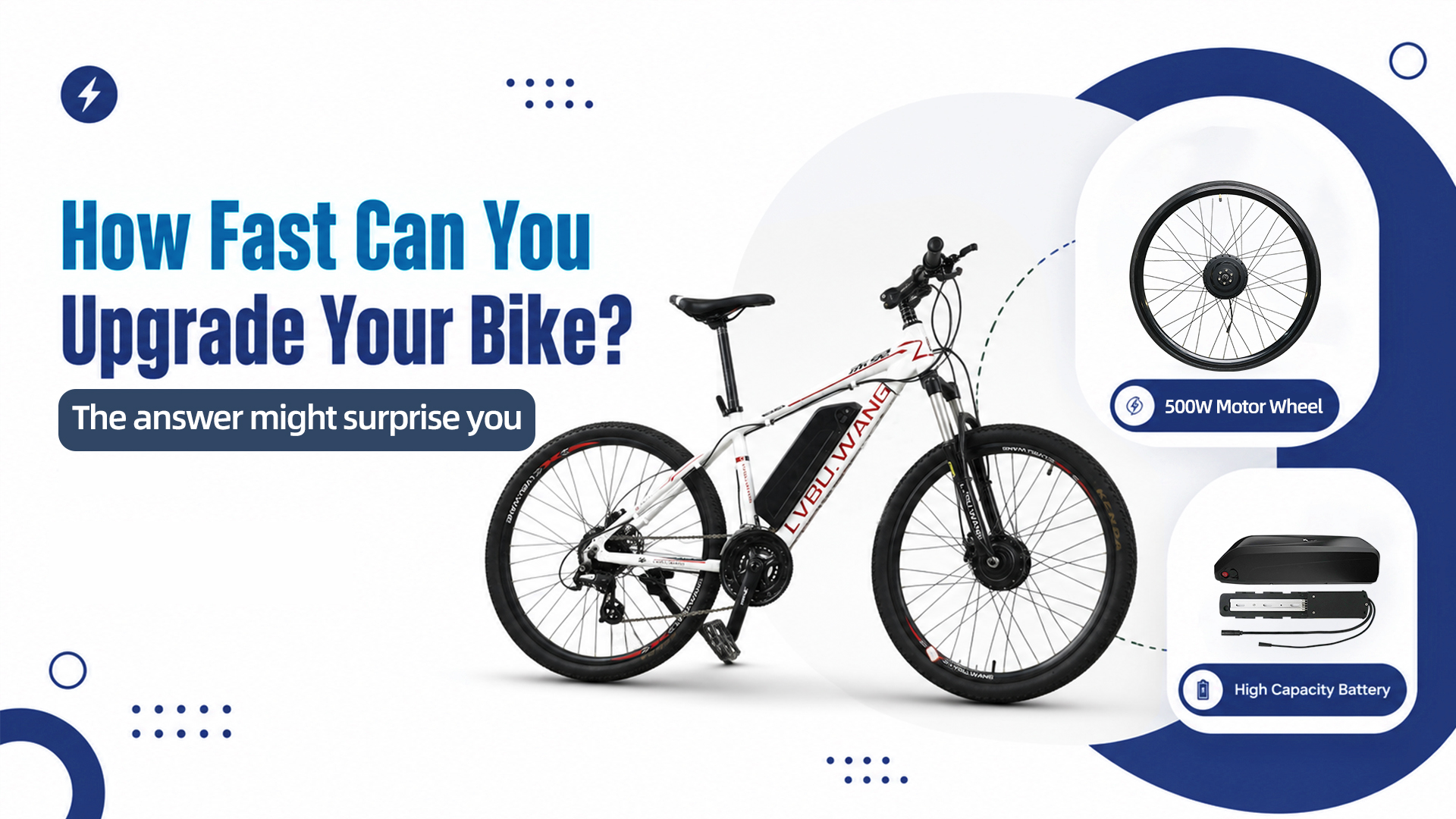 This 500W E-Bike Upgrade Is INSANE | Turn Your Bike Into a Powerful E-Bike in Minutes