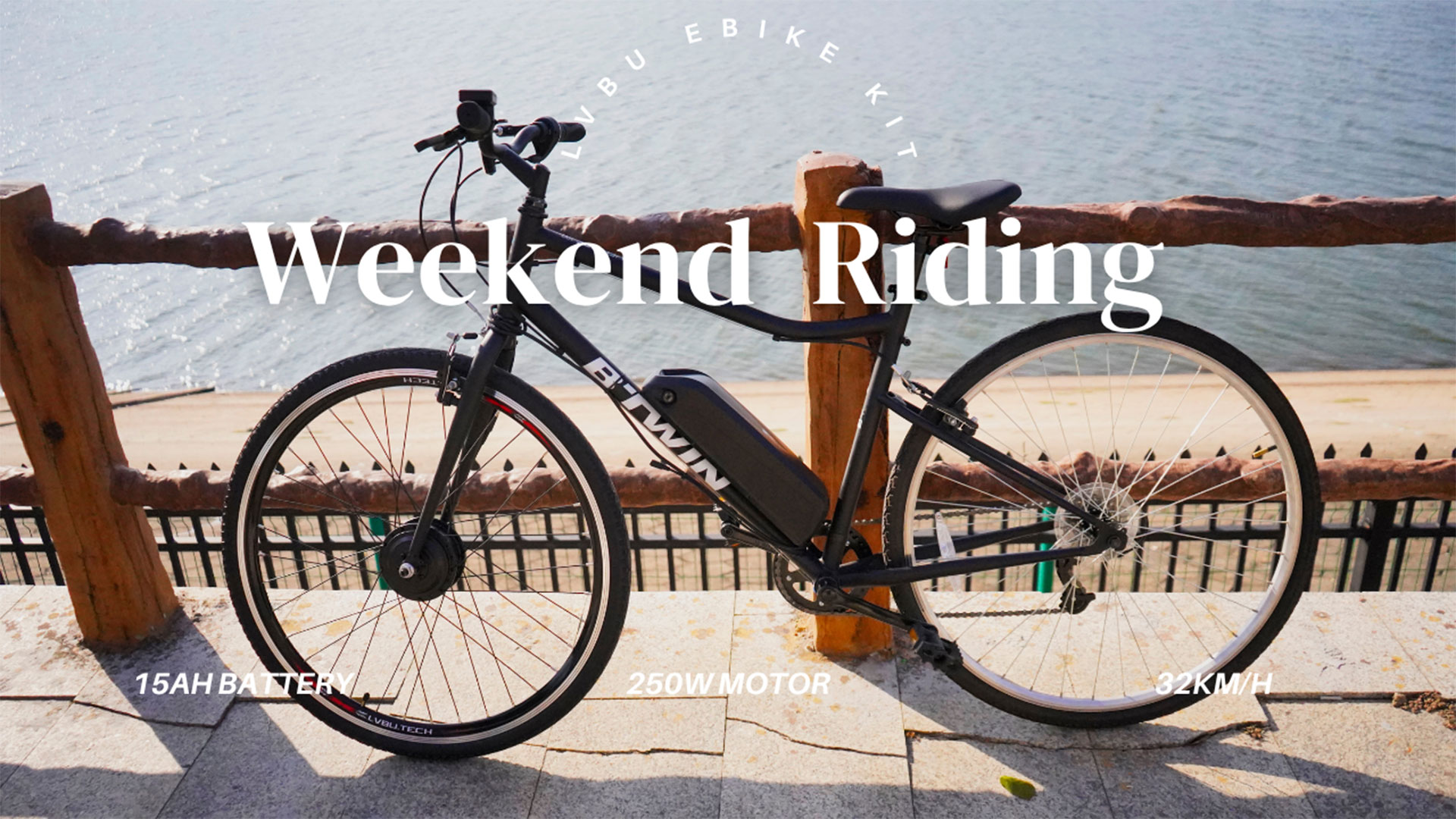 Weekend Ride Made Easy with the LVBU E-Bike Kit!