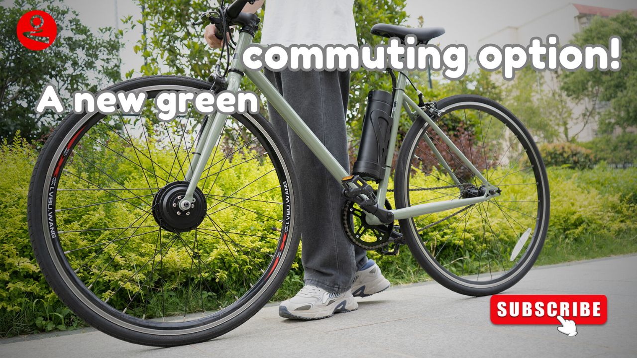 A new green commuting option! Ebike kit assists you in effortlessly navigating the city!