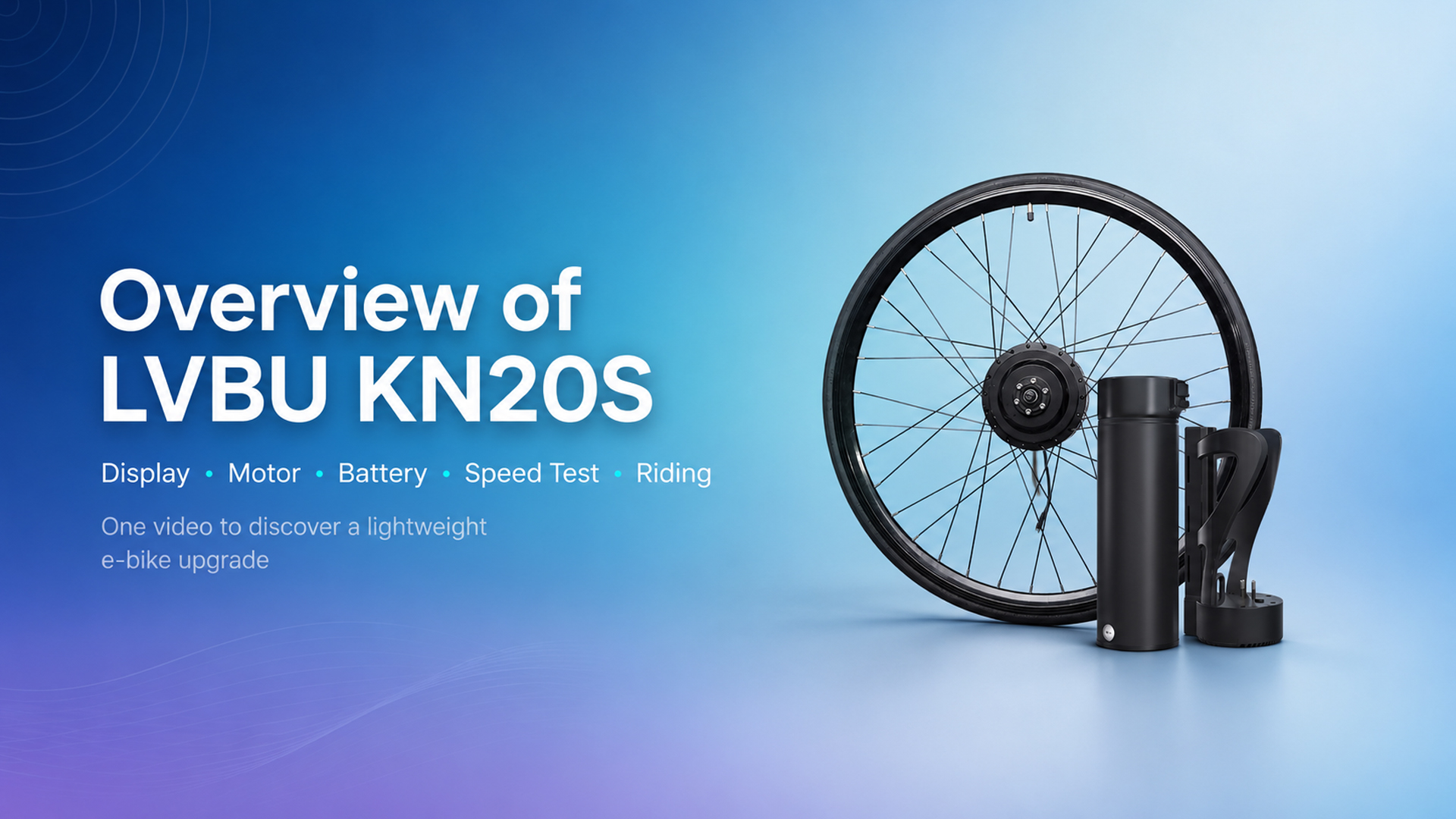 Overview of LVBU KN20S | Display  Motor  Battery  Speed Test  Riding
