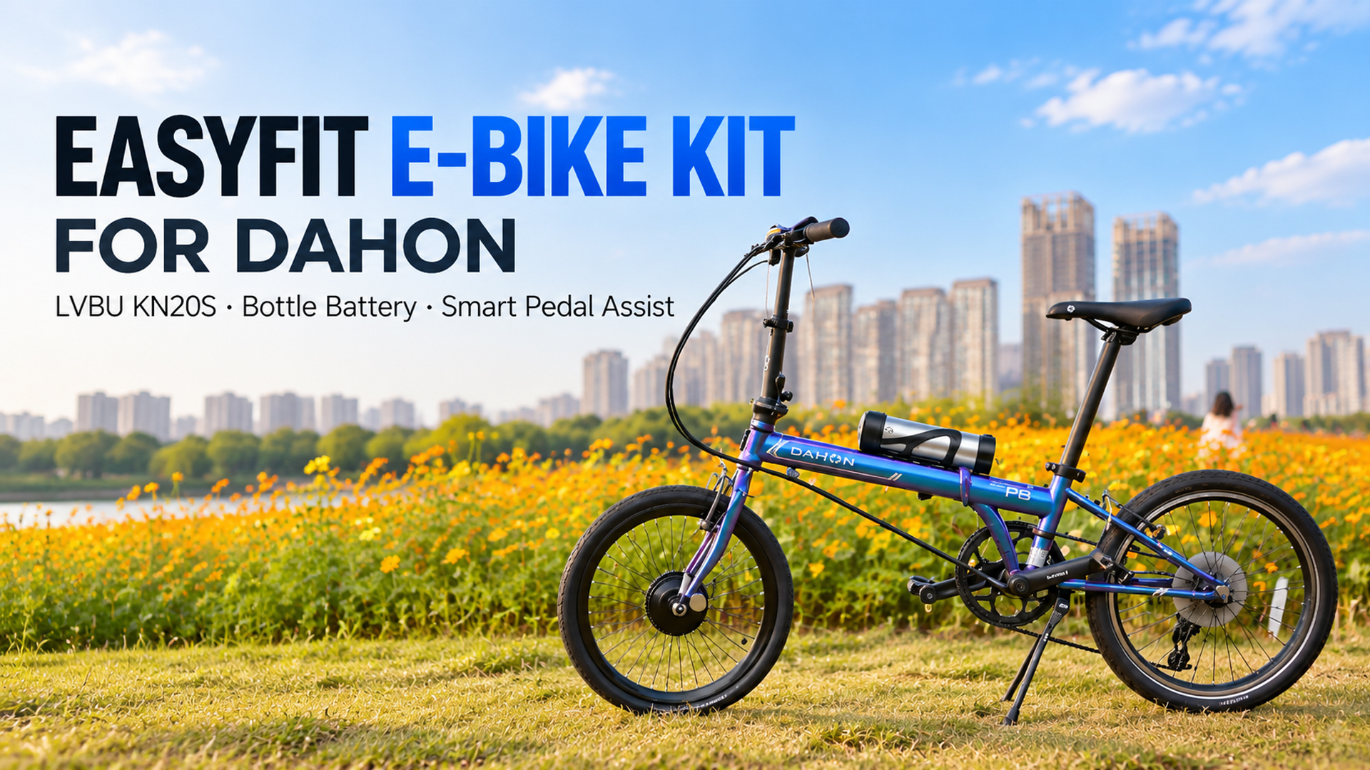 Still Riding Your DAHON the Old Way? Go Electric with LVBU KN20S