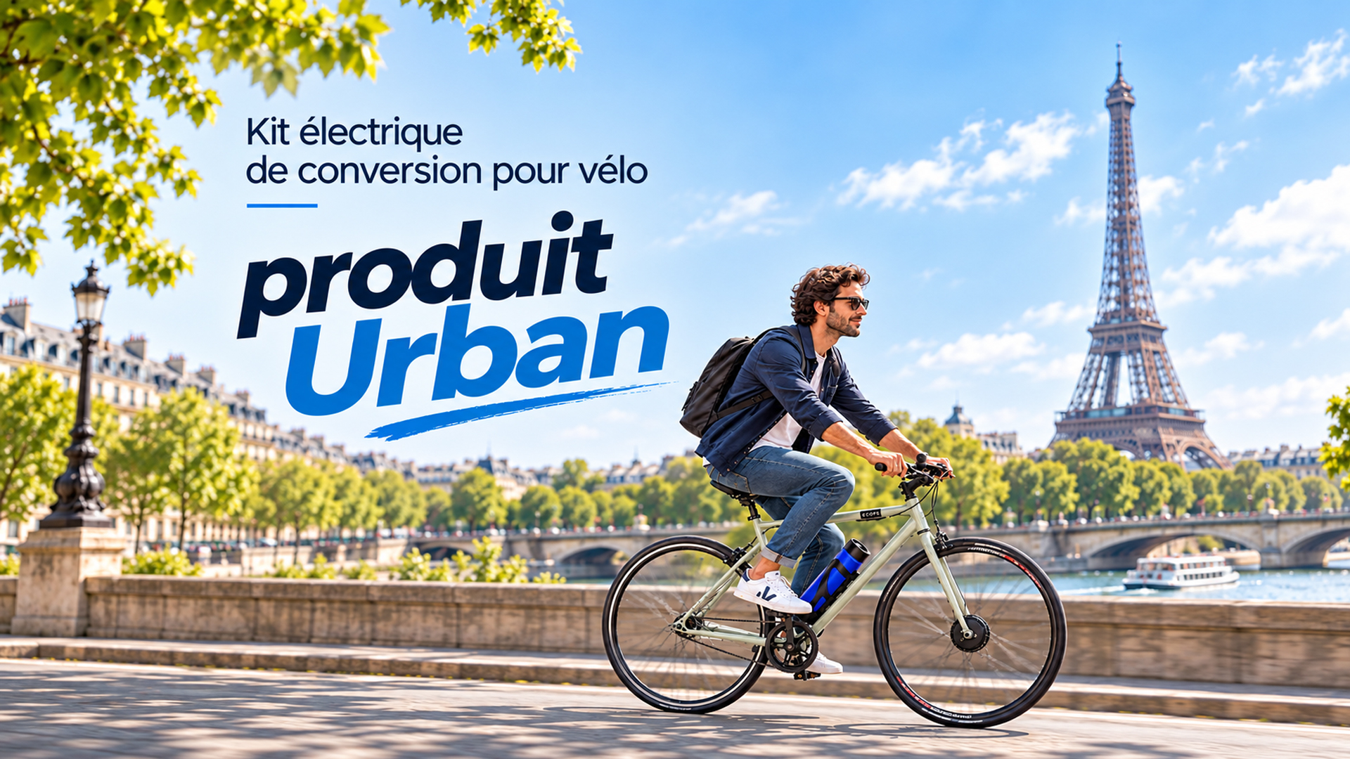 Vous recherchez le kit de conversion électrique pour vélo REEBIKE URBAN?