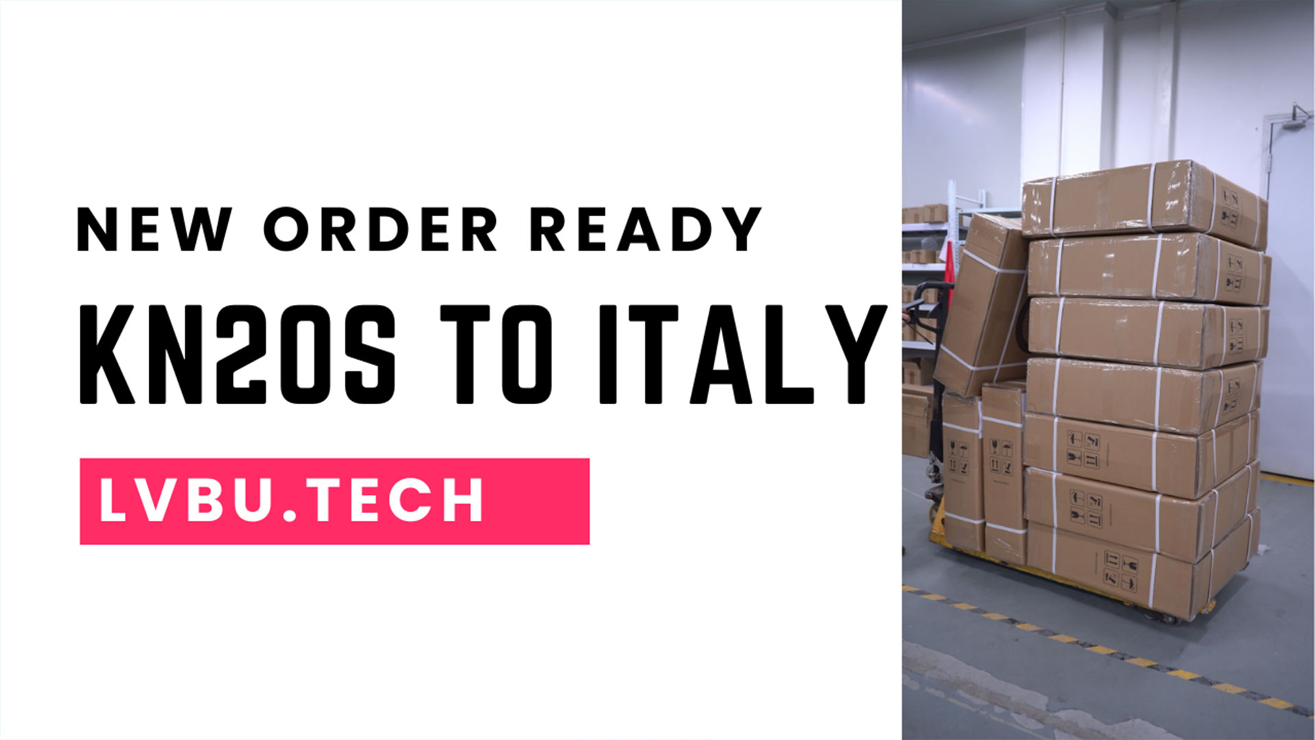Shipping 10 KN20S E-Bike Kits to Italy!