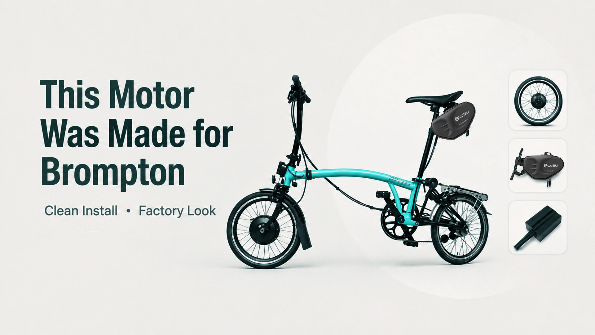 Brompton Finally Goes Electric!  Tiny Hub Motor Conversion That Changes Everything