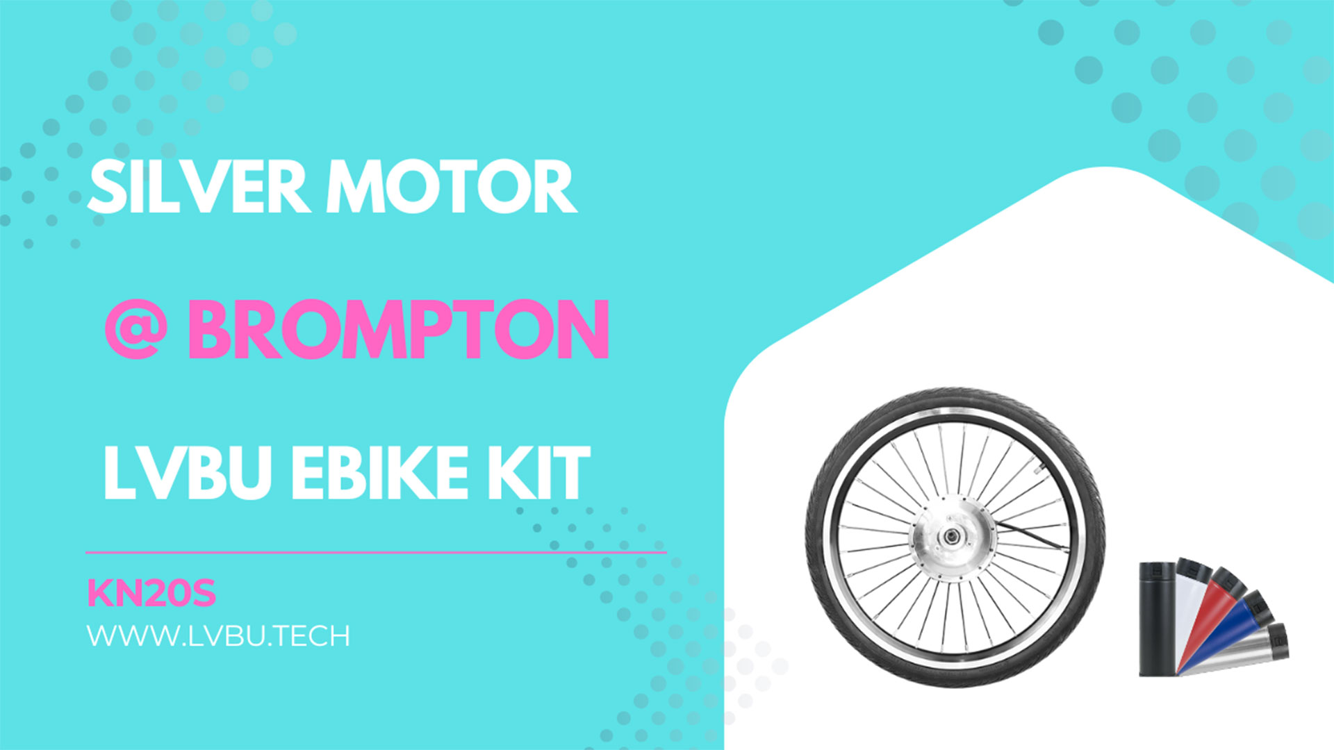 Custom E-Bike Conversion for Brompton / Made for a UK Customer