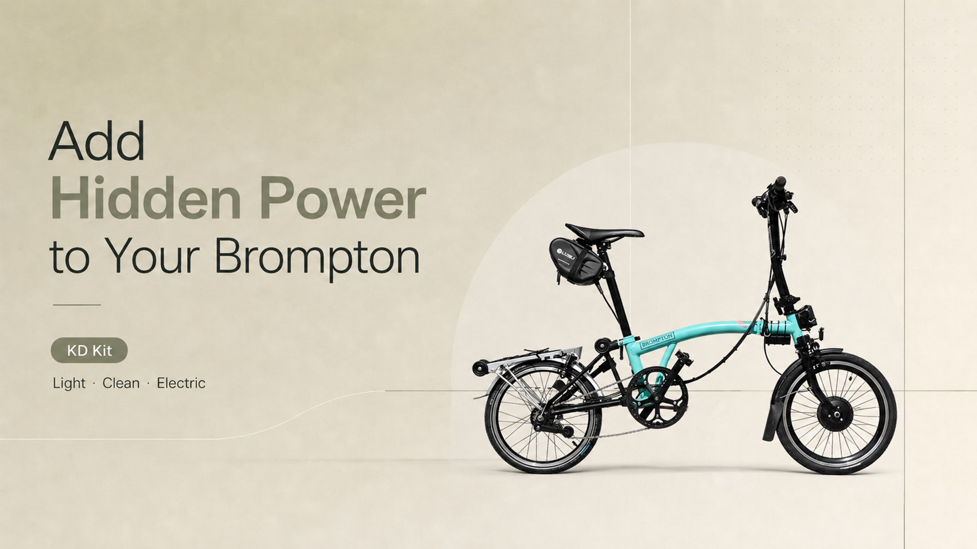POV: Your Brompton gets superpowers