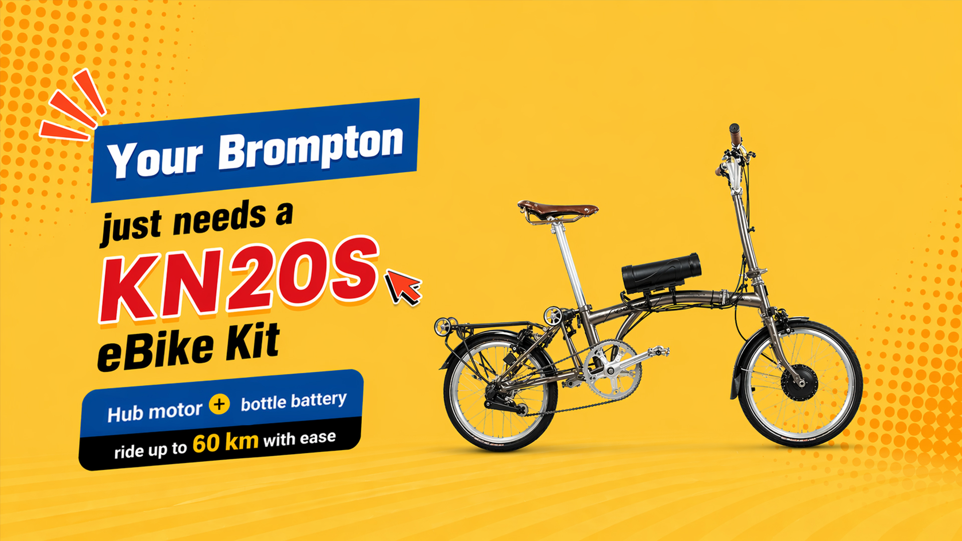 This Brompton Still Folds After Upgrade