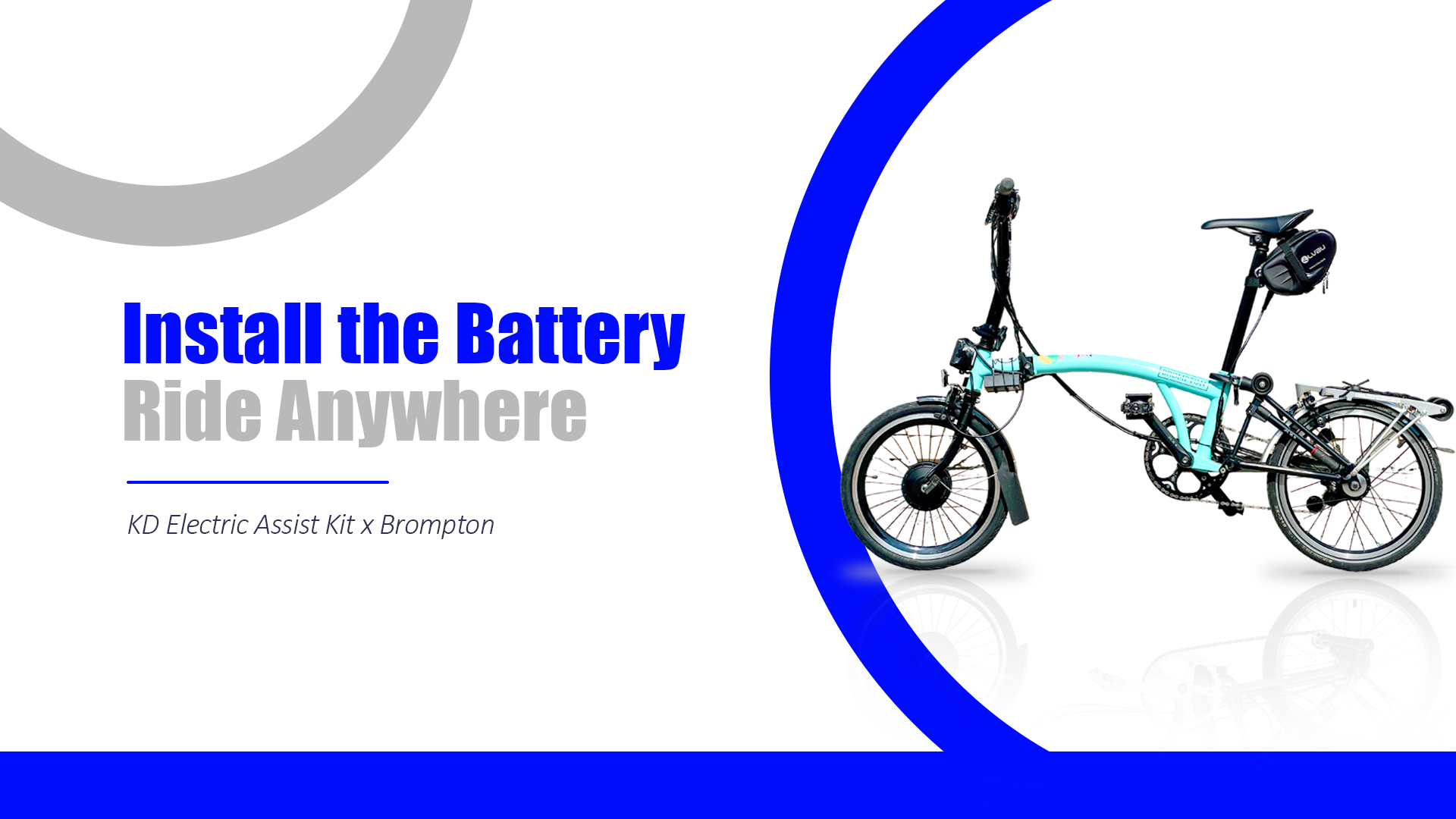 What if your Brompton could go electric in minutes?