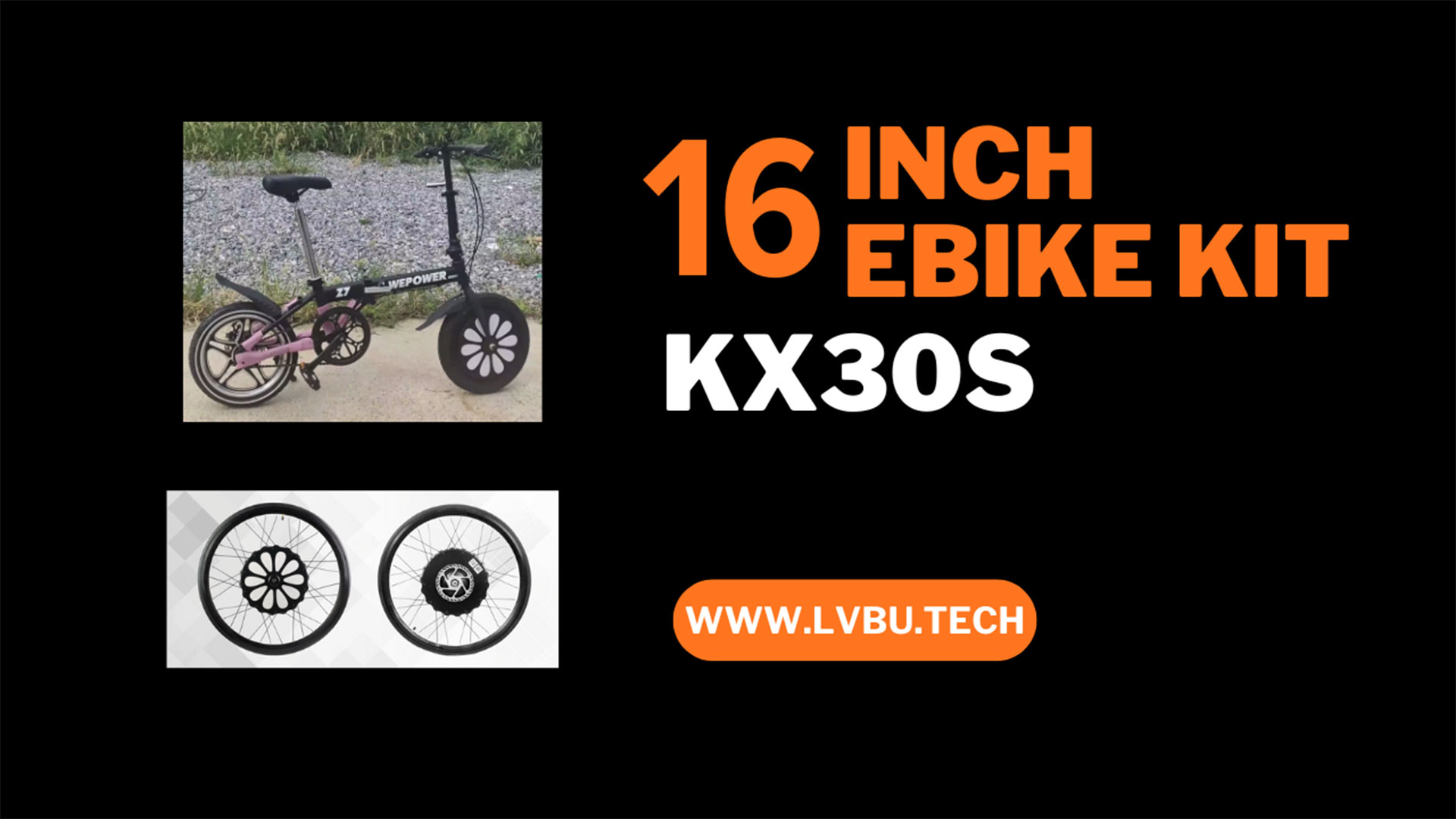 Installing an Electric Bike Conversion Kit on a 16-Inch Bicycle