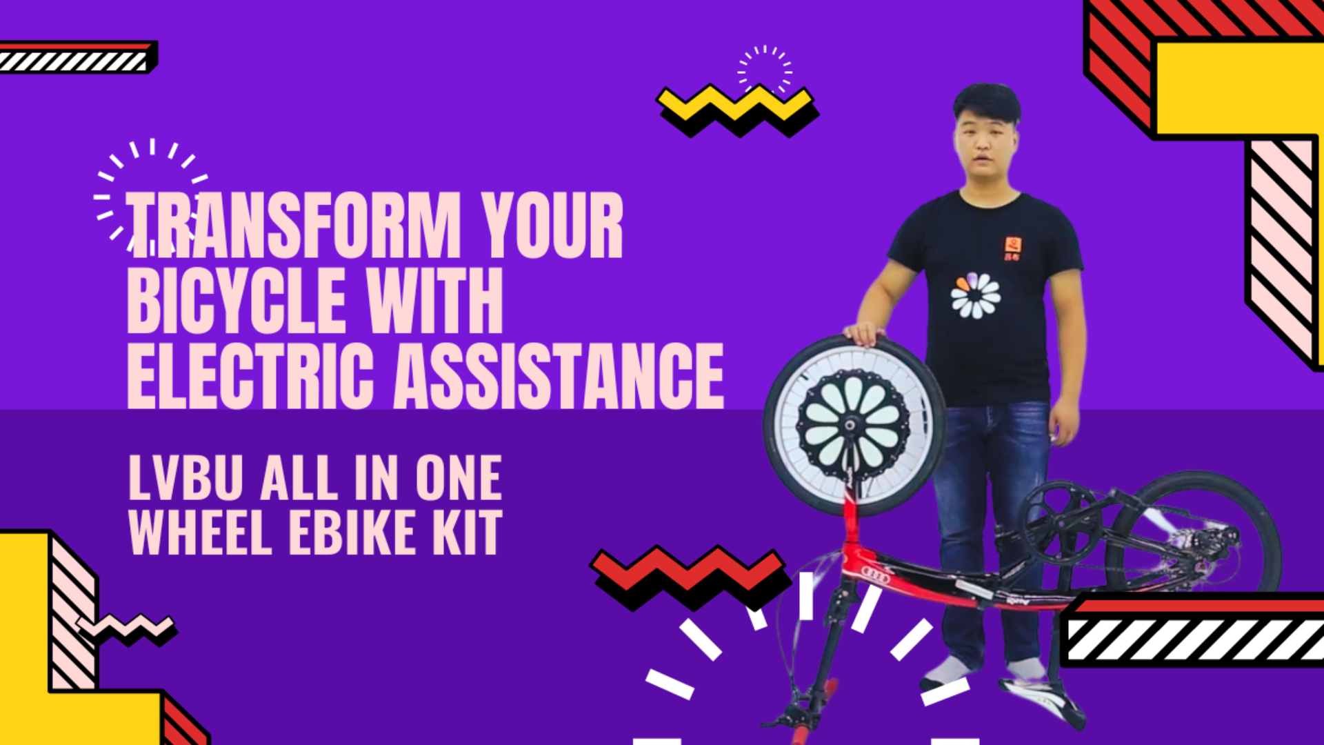 ALL-IN-ONE Ebike kit ‖ Transform your bike with electric assistance!!