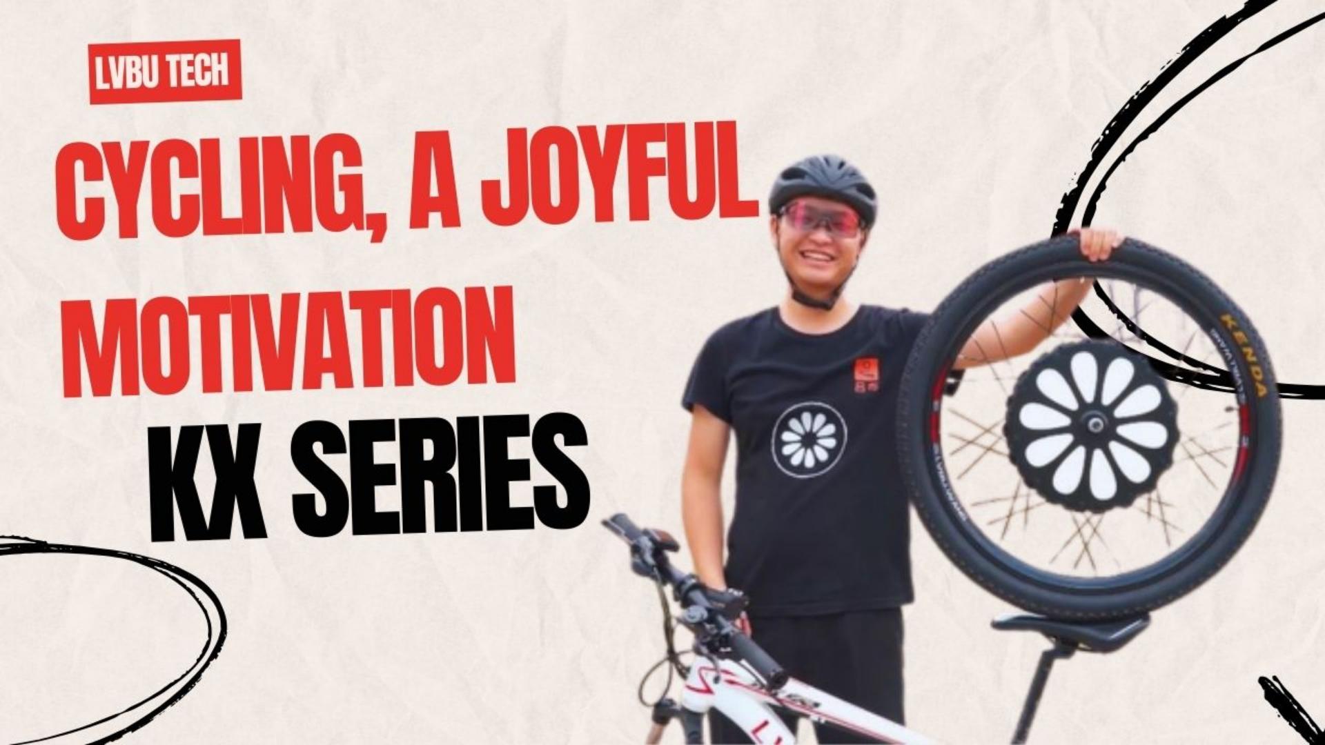 ALL-IN-ONE Ebike kit ‖ Cycling with KX Series, a joyful motivation