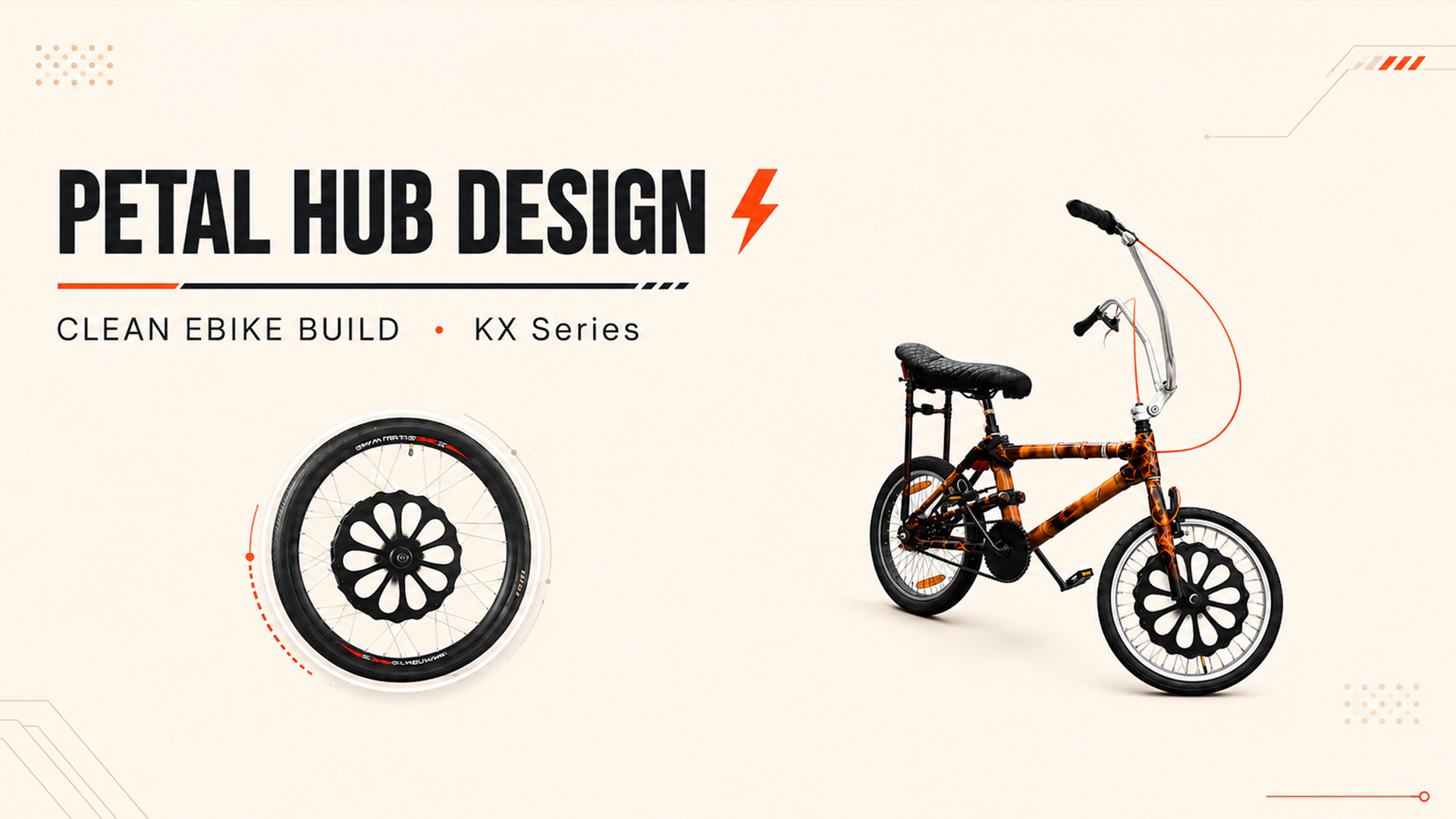 No Cables. No Mess. Just Pure Power. | KX Hub Motor Kit