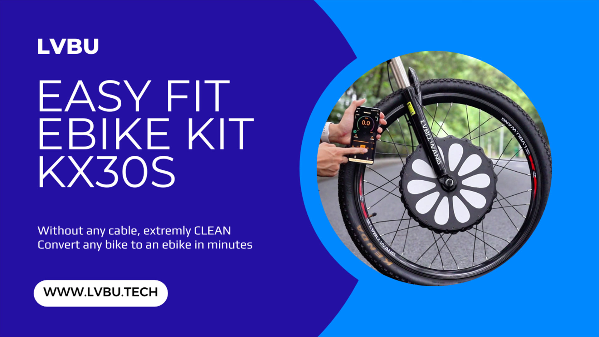 From MTB to 32km/h E-Bike - KX30S Easy Conversion