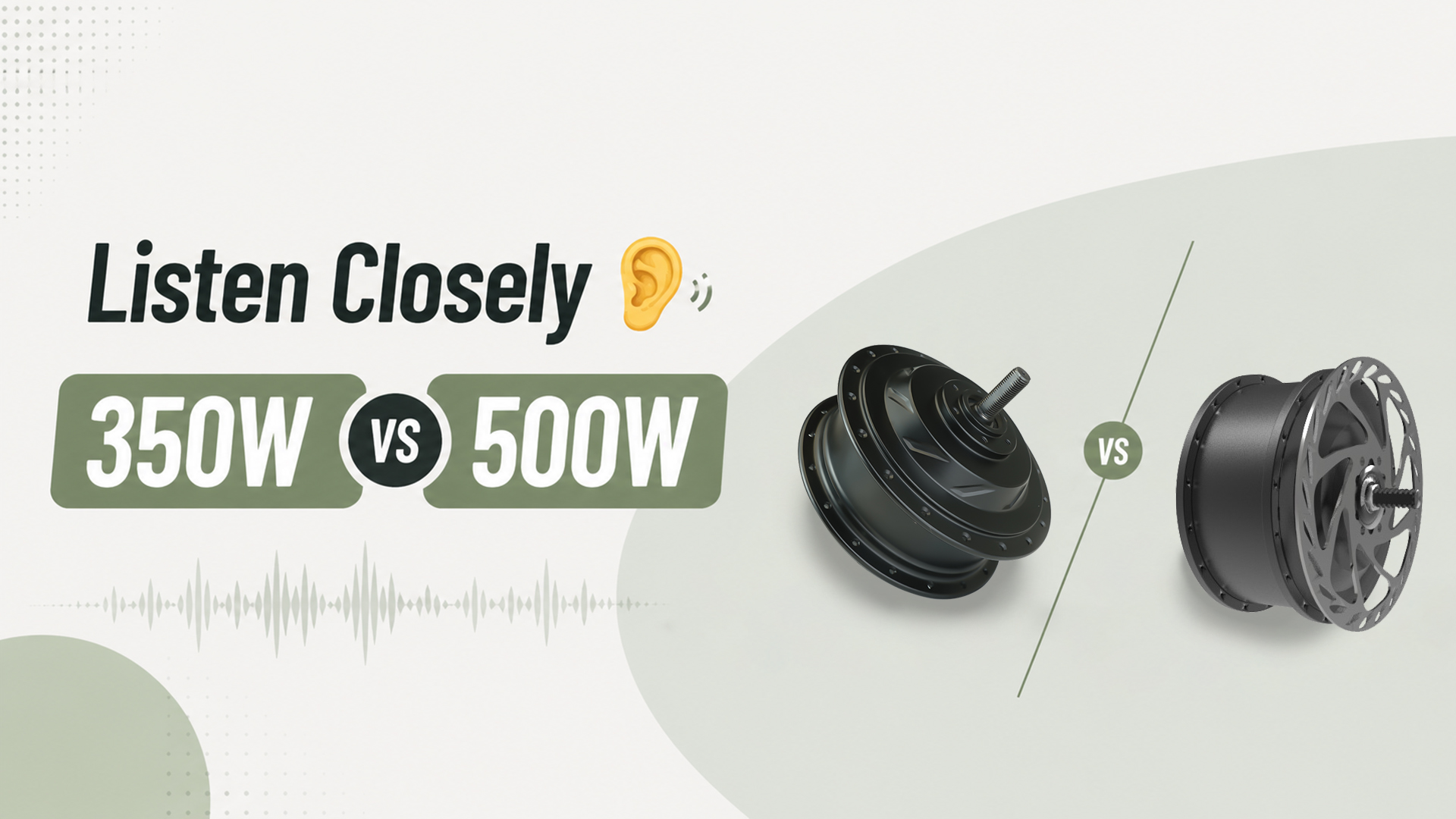 Guess the Motor: 350W or 500W?