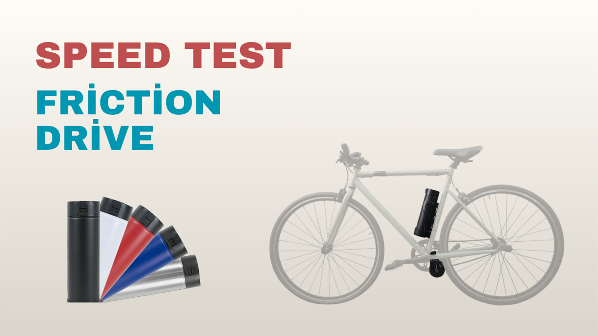 How Fast This DIY Friction Drive E-Bike Goes!