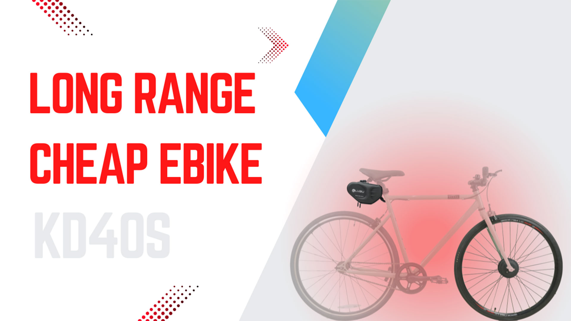 Best Budget Long Range EBike | DIY LVBU KD40S Conversion | High Value Electric Bike!