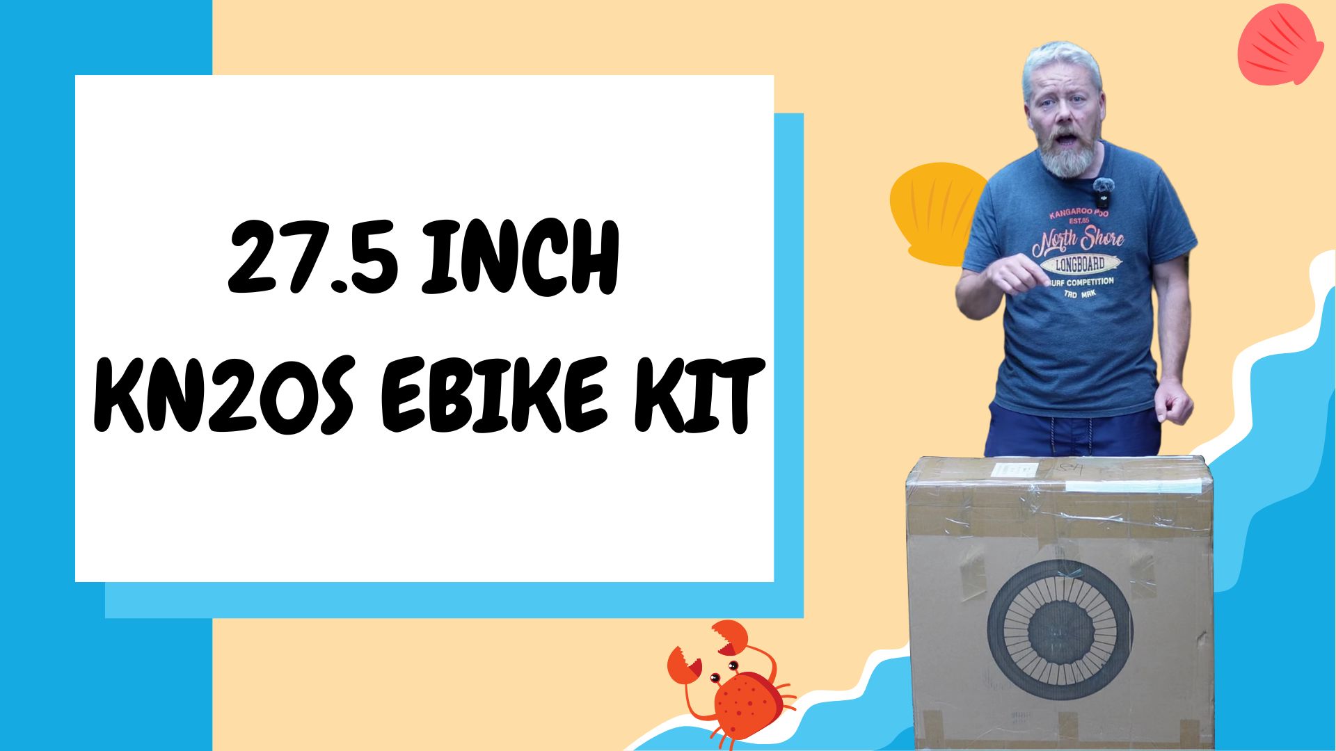 Unboxing the 27.5" EBike Conversion Kit with Water Bottle Battery | Easy DIY Electric Bike Upgrade