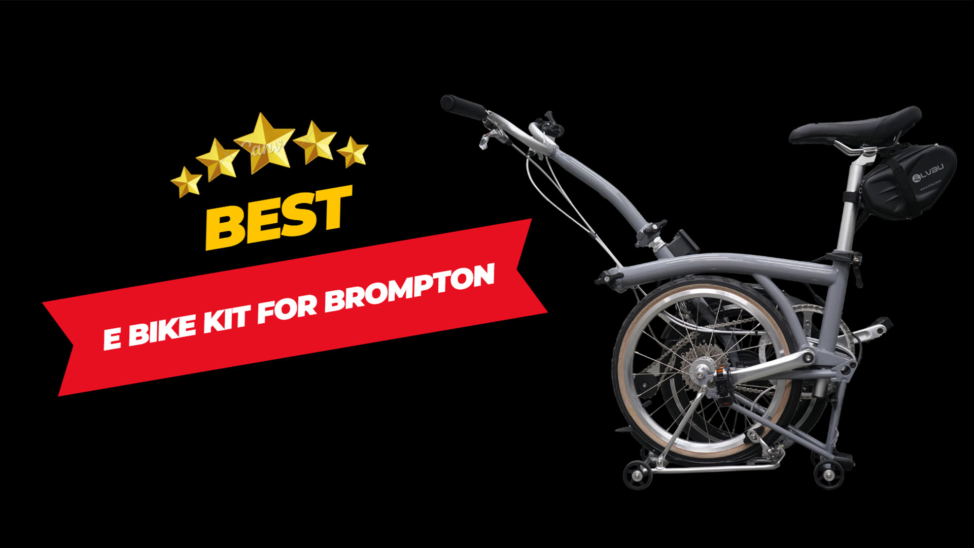 Best E Bike Kit for Brompton | Clean Look | Full Fold